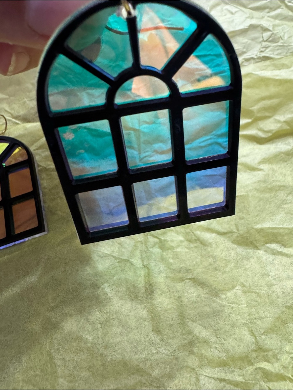 Gothic Window-Style Statement Earrings - Picture 3 of 13